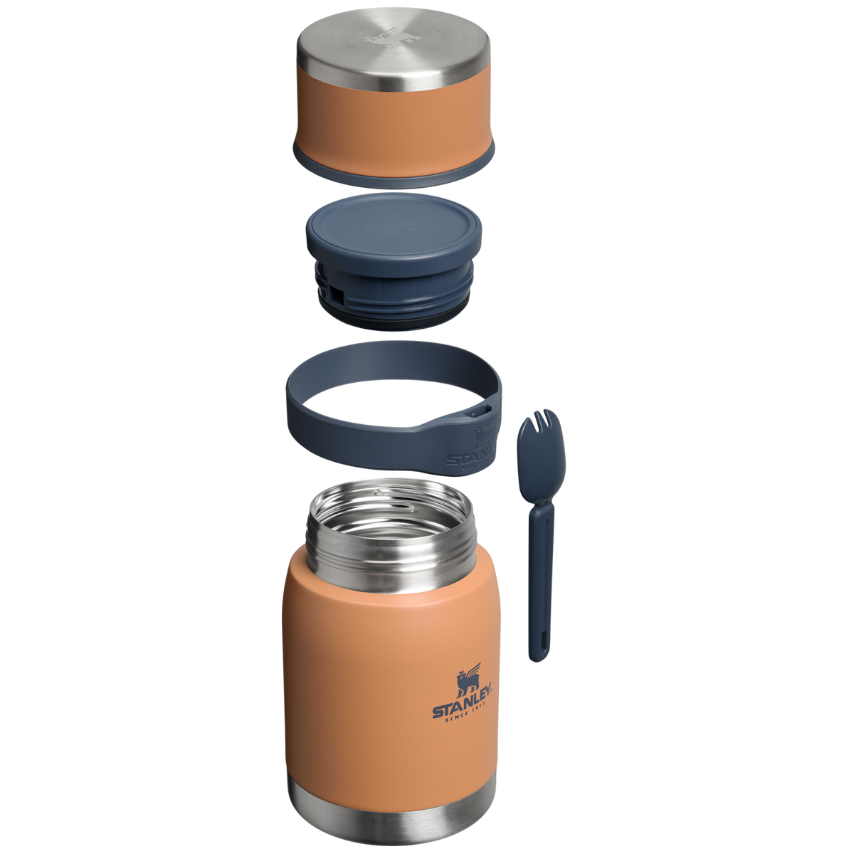 Adventure To-Go Food Jar + Spork | 24 OZ D2