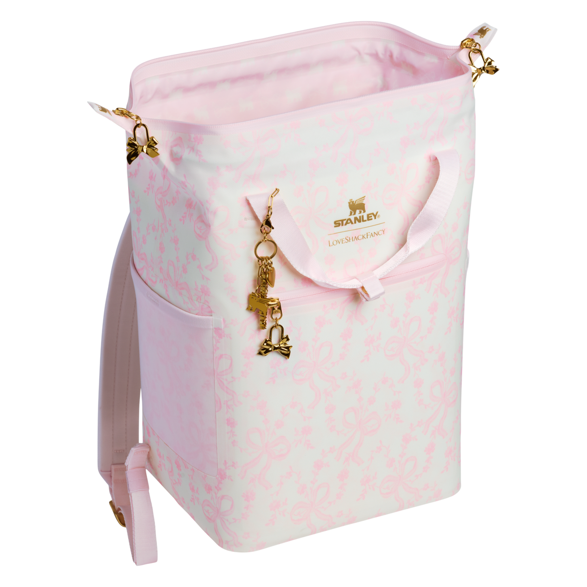 Stanley 1913 x LoveShackFancy Holiday All Day Madeleine Mini Cooler Backpack | 20 Can | 14 QT | 13.2 L M5