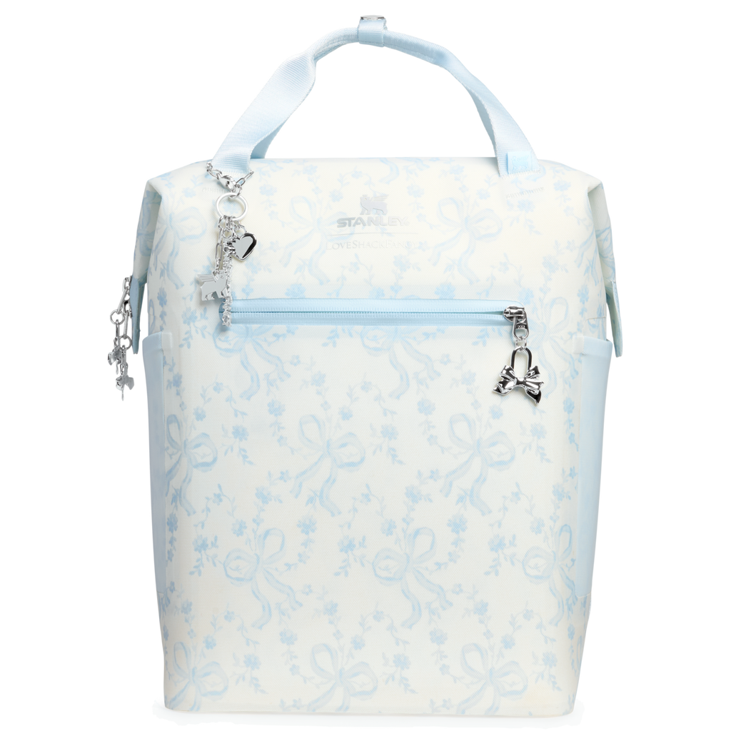 Stanley 1913 x LoveShackFancy Holiday All Day Madeleine Mini Cooler Backpack | 20 Can | 14 QT | 13.2 L M5