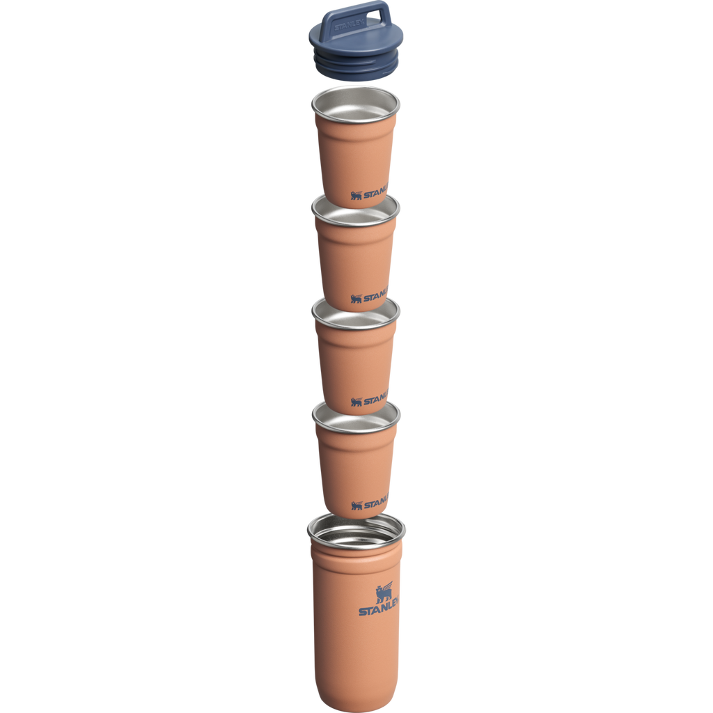 Adventure Nesting Shot Glass Set O4
