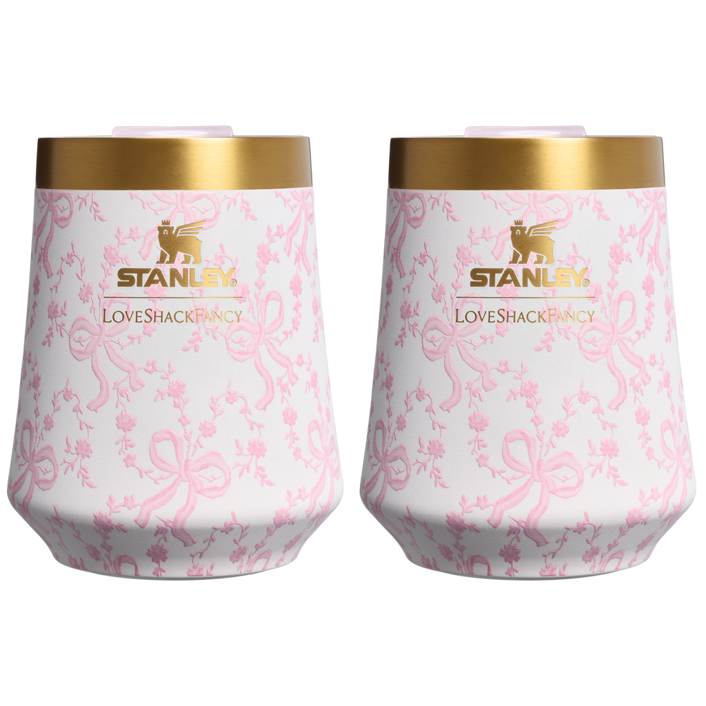 Stanley 1913 x LoveShackFancy Holiday The Reserve Wine Tumbler Set | 11 OZ (2-pack) P7